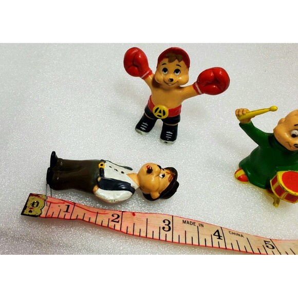 Vintage Alvin & The Chipmunks Uncle Harry PVC Figure Cigar 1983 Cartoon Toy - Picture 16 of 16